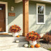 Hrobek Artificial Mums for Outdoors Planter Silk Fake Flower for Fall Decor | 12 Bunches,Orange Brown,UV Resistant,Look Real,Faux Dahlia Plants Outside for Front Door Porch,Patio,Yard,Home Decoration Hrobek Artificial Mums for Outdoors Planter Silk Fake Flower for Fall Decor | 12 Bunches,Orange Brown,UV Resistant,Look Real,Faux Dahlia Plants Outside for Front Door Porch,Patio,Yard,Home Decoration